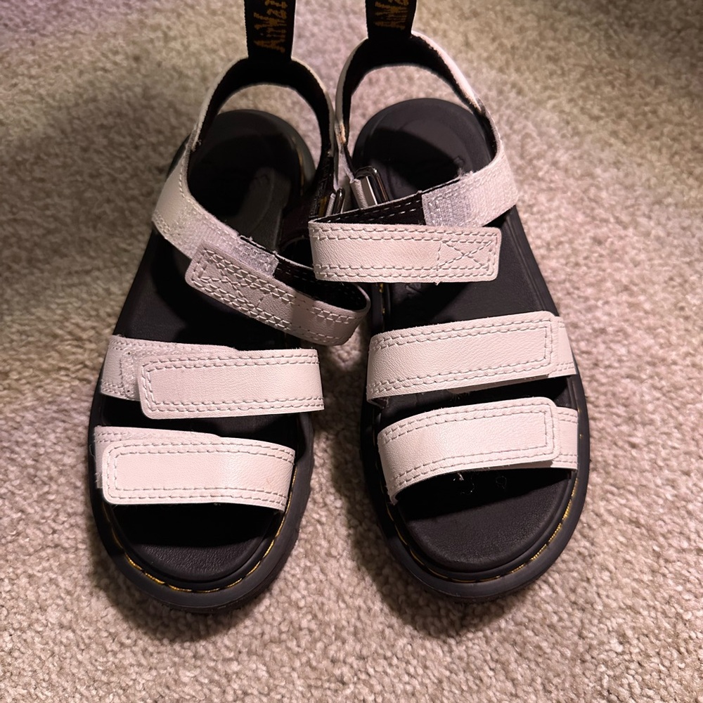 Kids White Sandals